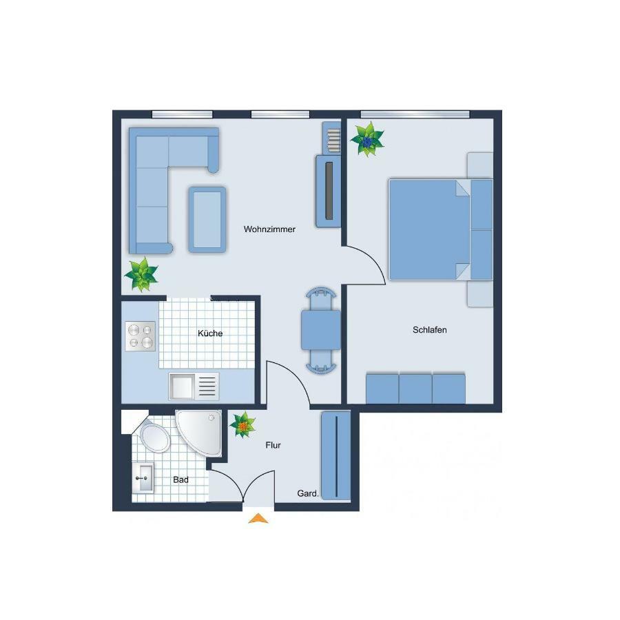 לייפציג Le-Citywohnung-Ii מראה חיצוני תמונה